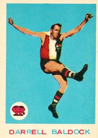 1964 scanlens darrell baldock