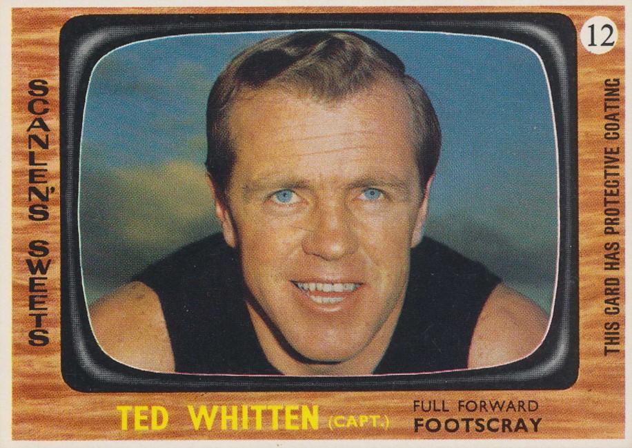 1967 scanlens ted whitten