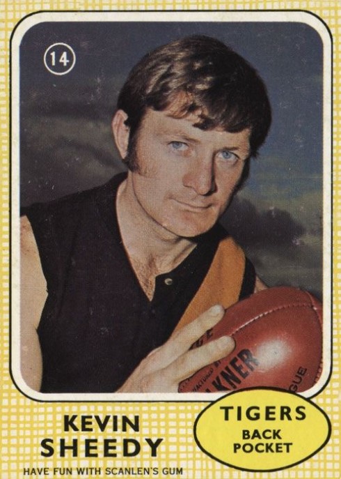 1970 scanlens kevin sheedy