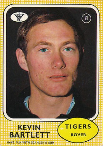 1972 scanlens kevin bartlett