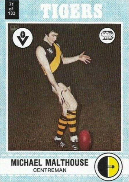 1977 scanlens michael malthouse