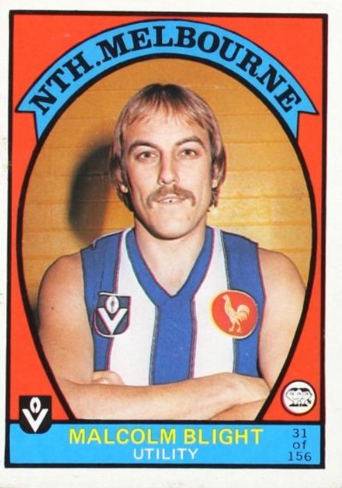 1978 scanlens malcolm blight