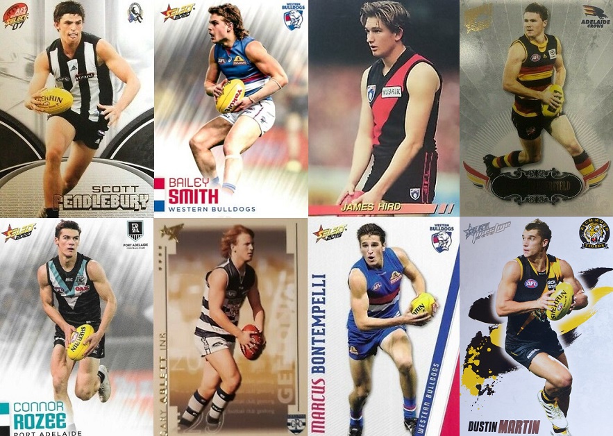 rookie cards footy