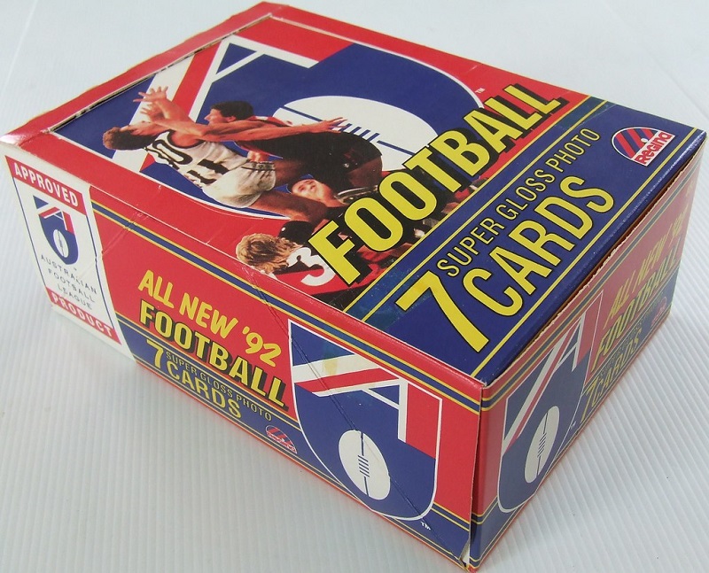 1992 regina afl card box
