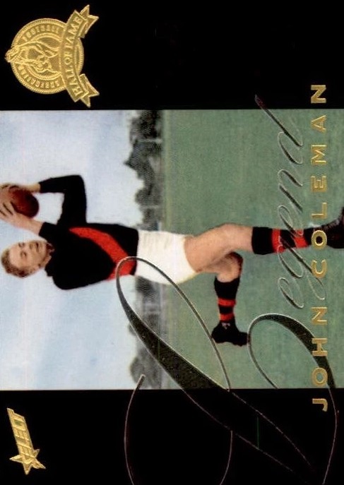 1996 select hof legend john coleman