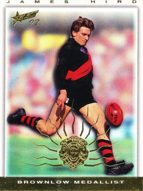 1997 select ultimate medal card james hird