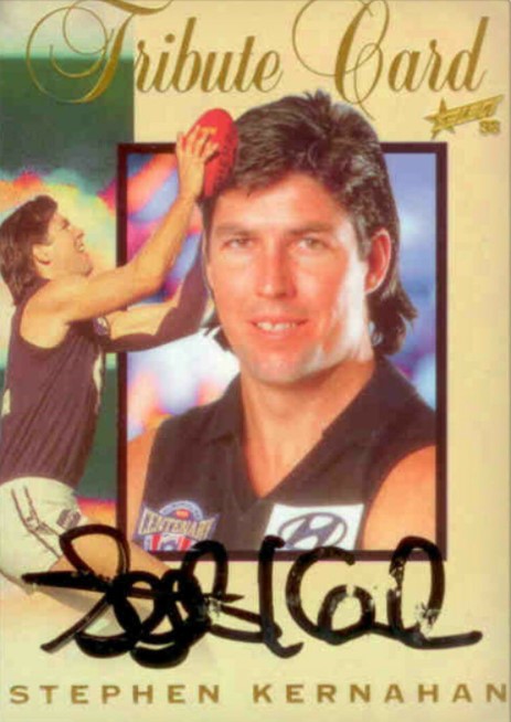 1998 select tribute signature stephen kernahan