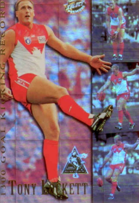 1999 select premiere record tony lockett