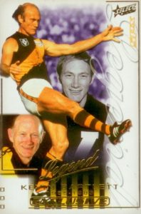 2002 select spx legend kevin bartlett