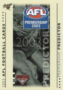 2003 select xl premiership predictor