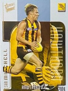 2004 select conquest sam mitchell rookie card