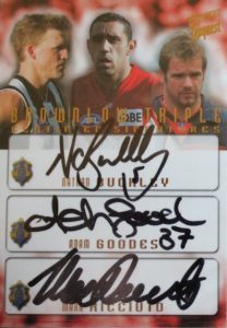 2004 select conquest triple brownlow signature