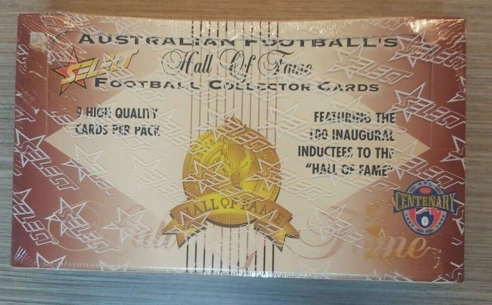 1996 select hall of fame box