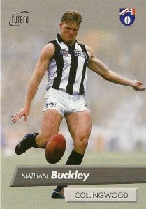 1997 Futera Nathan Buckley card