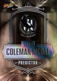 2023 select footy stars coleman predictor platinum