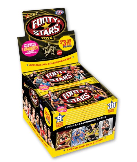 2024 select footy stars box