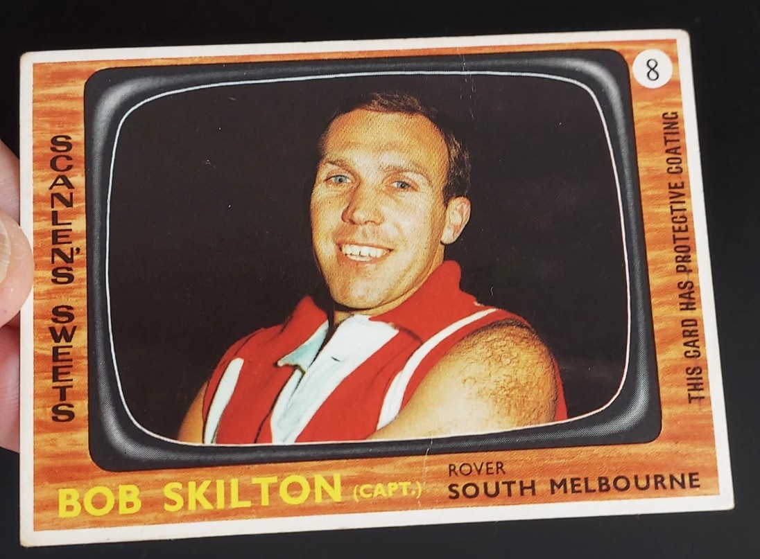 bob skilton 1967 scanlens vfl