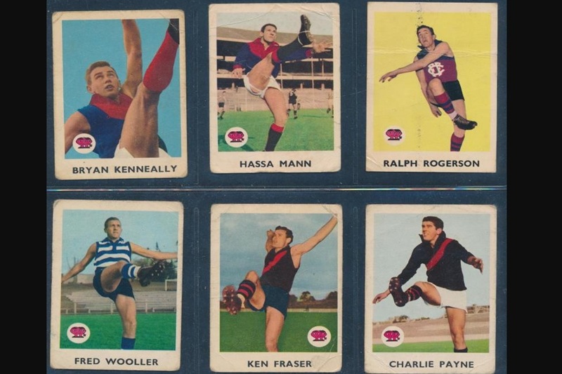 online auctions footy cards