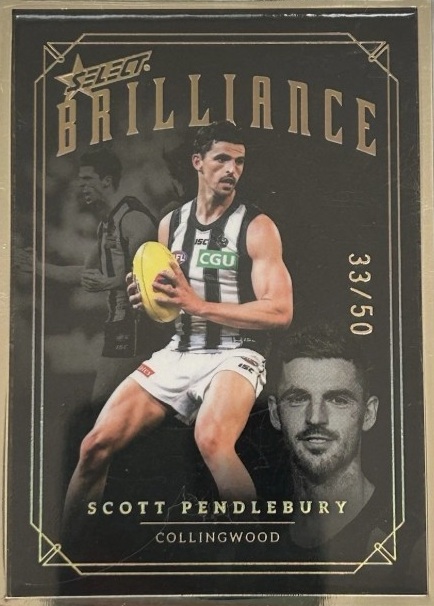 scott pendlebury 2020 select afl brilliance