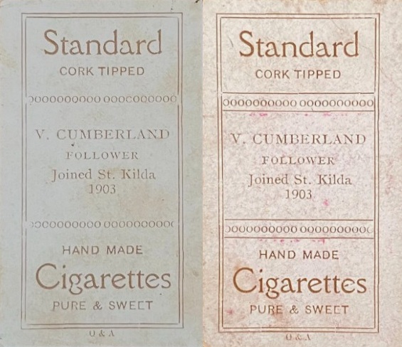 1907-08 sniders back variants